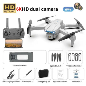 Nouveau E99 PRO Drones GPS Profesional 8K avec caméra HD FPV 5G Wifi Brushless Moteur Pliable RC Quadricoptère Évitement d’obstacles Dron