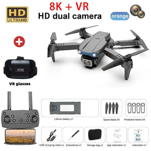 Nouveau E99 PRO Drones GPS Profesional 8K avec caméra HD FPV 5G Wifi Brushless Moteur Pliable RC Quadricoptère Évitement d’obstacles Dron