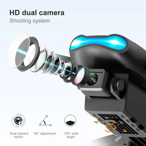 Nouveau E99 PRO Drones GPS Profesional 8K avec caméra HD FPV 5G Wifi Brushless Moteur Pliable RC Quadricoptère Évitement d’obstacles Dron