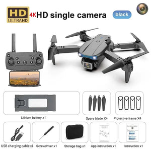 Nouveau E99 PRO Drones GPS Profesional 8K avec caméra HD FPV 5G Wifi Brushless Moteur Pliable RC Quadricoptère Évitement d’obstacles Dron