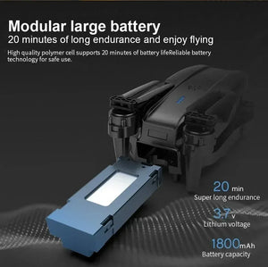 Nouveau E99 PRO Drones GPS Profesional 8K avec caméra HD FPV 5G Wifi Brushless Moteur Pliable RC Quadricoptère Évitement d’obstacles Dron
