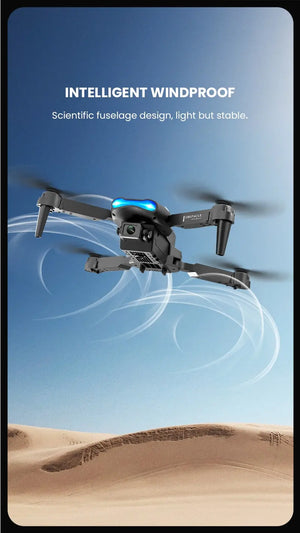 Nouveau E99 PRO Drones GPS Profesional 8K avec caméra HD FPV 5G Wifi Brushless Moteur Pliable RC Quadricoptère Évitement d’obstacles Dron
